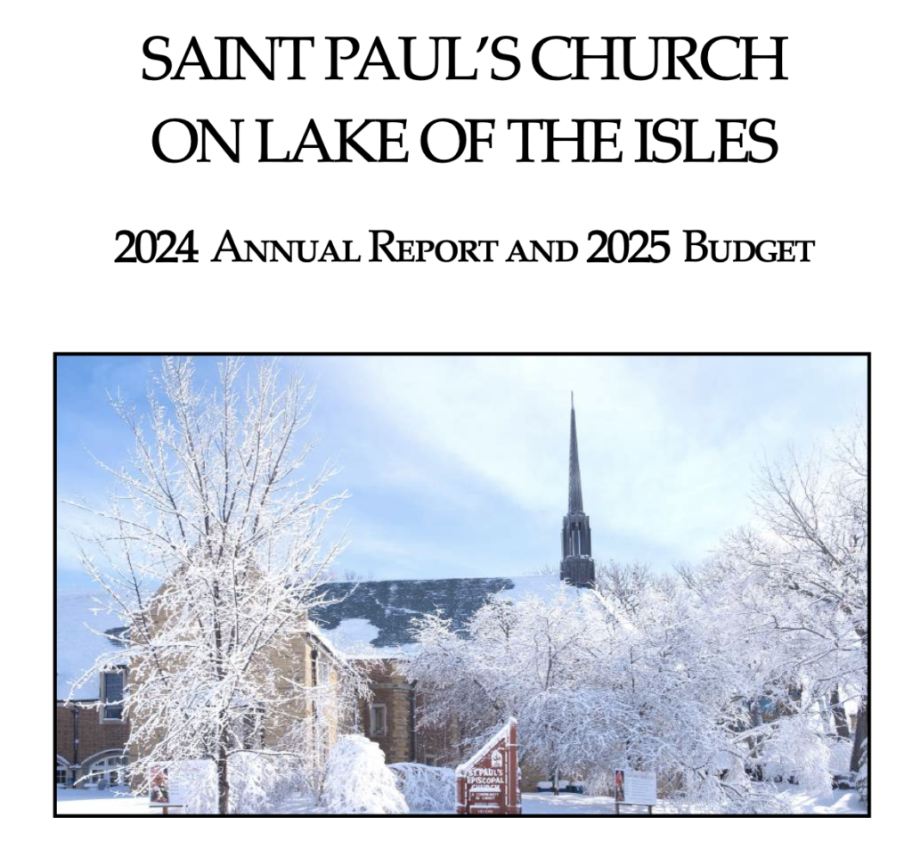 2024 Annual Report and 2025 Budget
